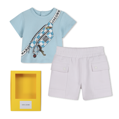 SET T-SHIRT EN KORTE BROEK MARC JACOBS UNISEX