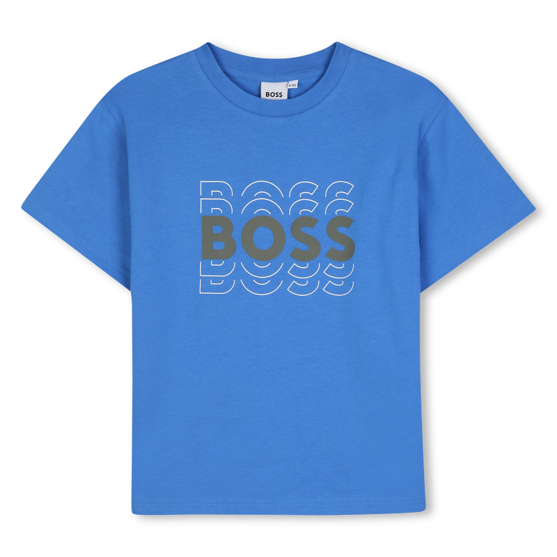 T-SHIRT MET KORTE MOUWEN BOSS 
                        BOY