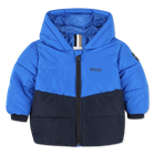Tweekleurige anorak, capuchon BOSS 
                    BOY
