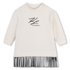 Langarm jurk KARL LAGERFELD KIDS 
                    GIRL