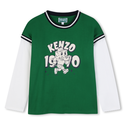 T-shirt met lange mouwen KENZO KIDS BOY