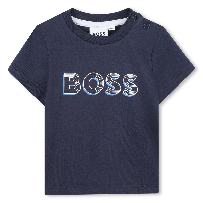 T-shirt met logoprint BOSS 
                        BOY