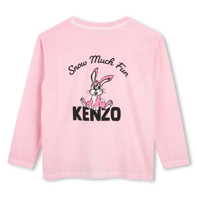 T-shirt met lange mouwen KENZO KIDS GIRL
