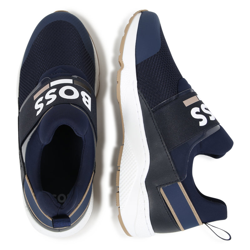 Sneakers meerdere materialen BOSS 
                        BOY