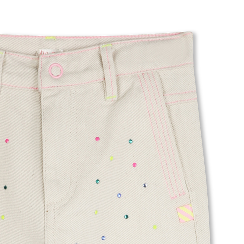 Katoenen broek met studs BILLIEBLUSH 
                        GIRL