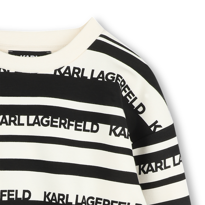 Gestreepte sweater KARL LAGERFELD KIDS 
                        BOY