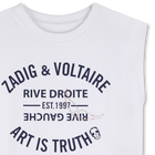 T-shirt met korte mouwen ZADIG VOLTAIRE 
                    GIRL
