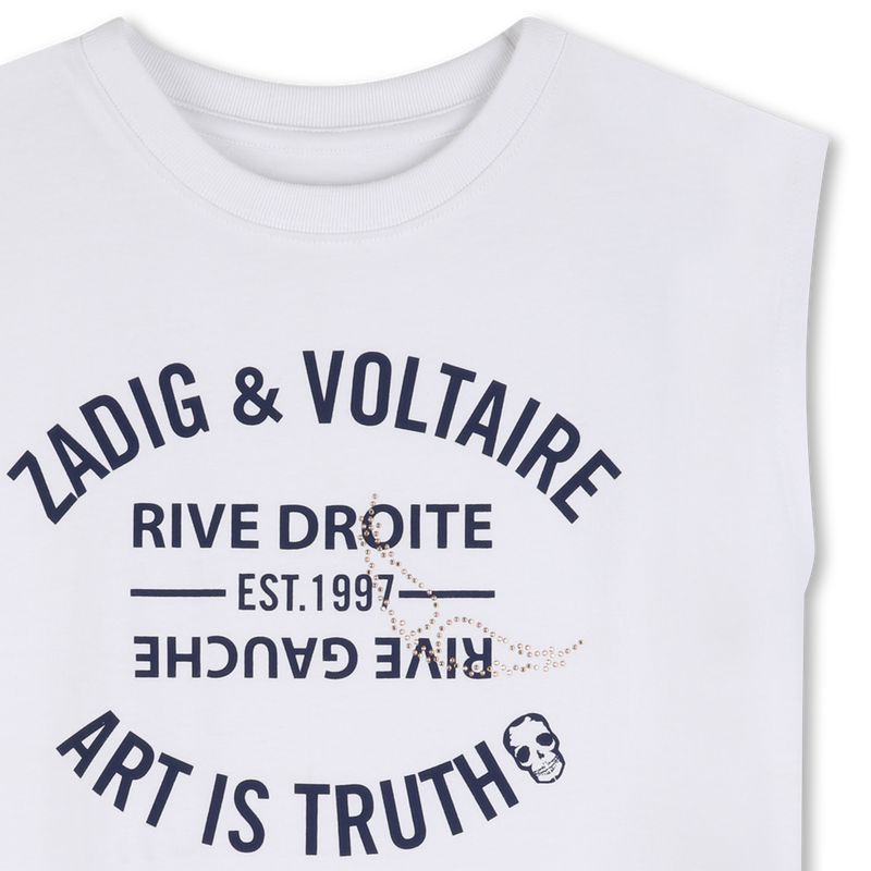 T-SHIRT MET KORTE MOUWEN ZADIG & VOLTAIRE 
                        GIRL