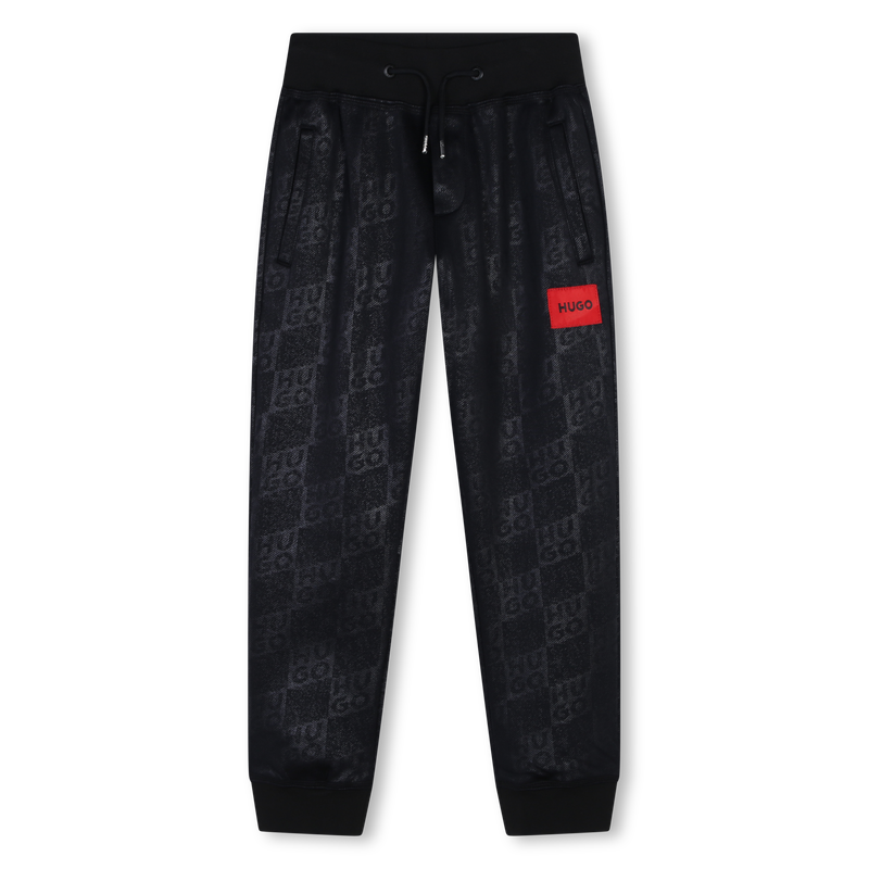 Jggingbroek van fleece HUGO 
                        BOY