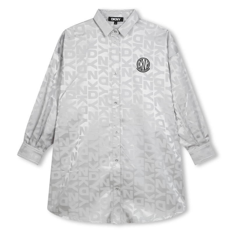 Jurk met lange mouwen DKNY 
                        GIRL