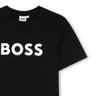 T-shirt met korte mouwen BOSS 
                    JONGEN