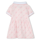 Jurk met print en polokraag BOSS 
                    GIRL