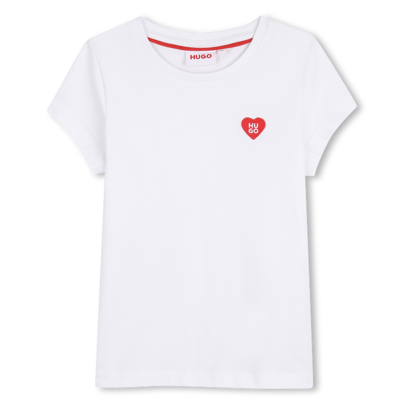 T-SHIRT MET KORTE MOUWEN HUGO 
                        GIRL