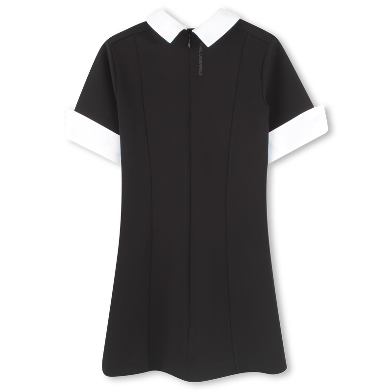 Jurk met korte mouwen KARL LAGERFELD KIDS 
                        GIRL