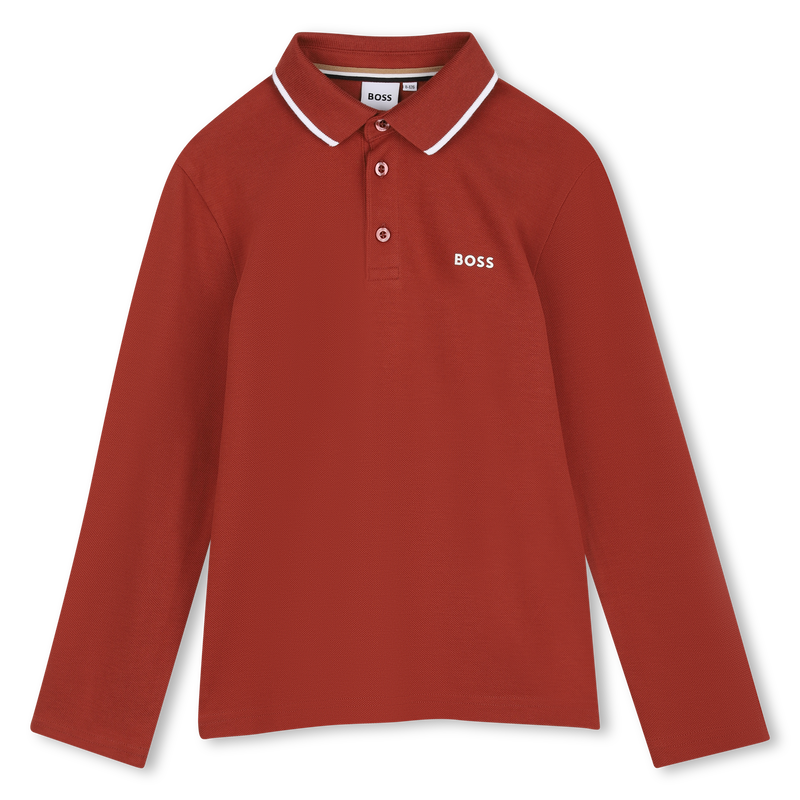 Polo met lange mouwen BOSS 
                        BOY