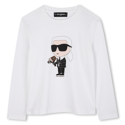 T-shirt met lange mouwen KARL LAGERFELD KIDS BOY