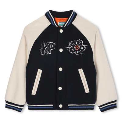 Bomberjack met drukknoopsluiting KENZO KIDS GIRL
