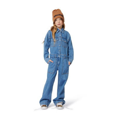 Denim jumpsuit met overhemdkraag ZADIG & VOLTAIRE GIRL