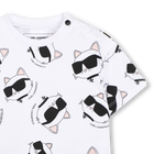 Set t-shirt en korte broek KARL LAGERFELD KIDS 
                    GIRL