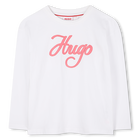 T-shirt met lange mouwen HUGO 
                    GIRL