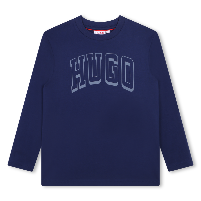 T-shirt met lange mouwen HUGO 
                        BOY