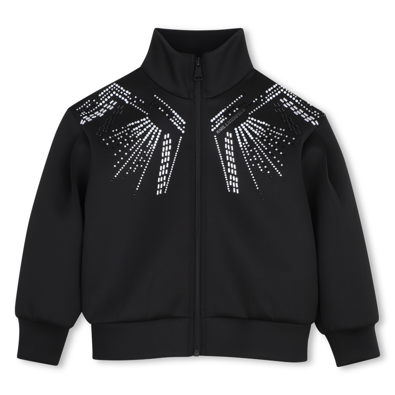 Hoge col cardigan KARL LAGERFELD KIDS 
                        GIRL
