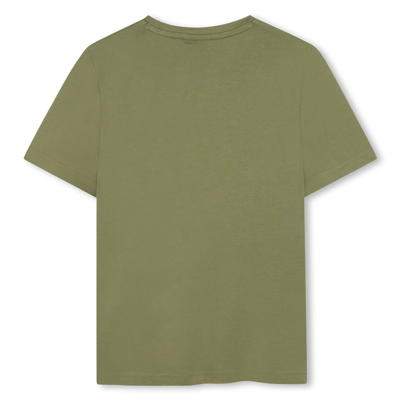 Katoenen T-shirt korte mouwen BOSS 
                        BOY