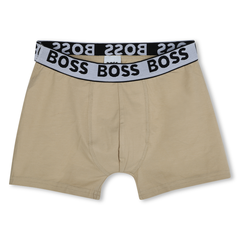 Set van 3 katoenen boxershorts BOSS 
                        BOY