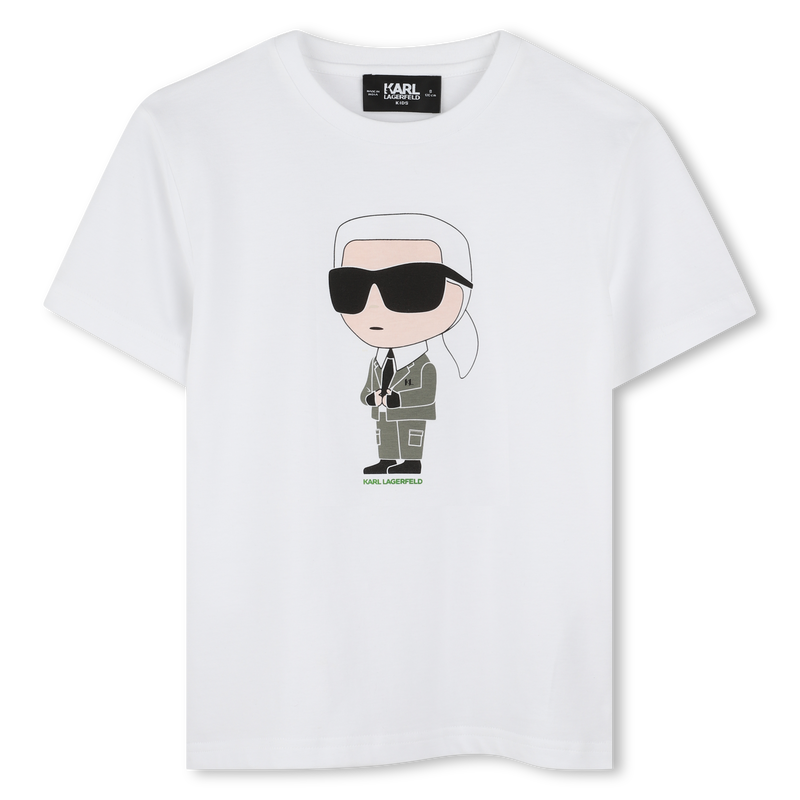 T-shirt met korte mouwen KARL LAGERFELD KIDS 
                        BOY