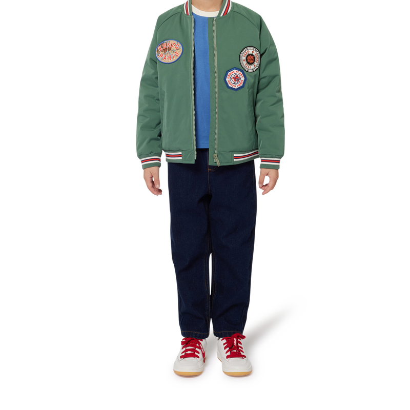 Jack met rits en raglanmouwen KENZO KIDS 
                        UNISEX