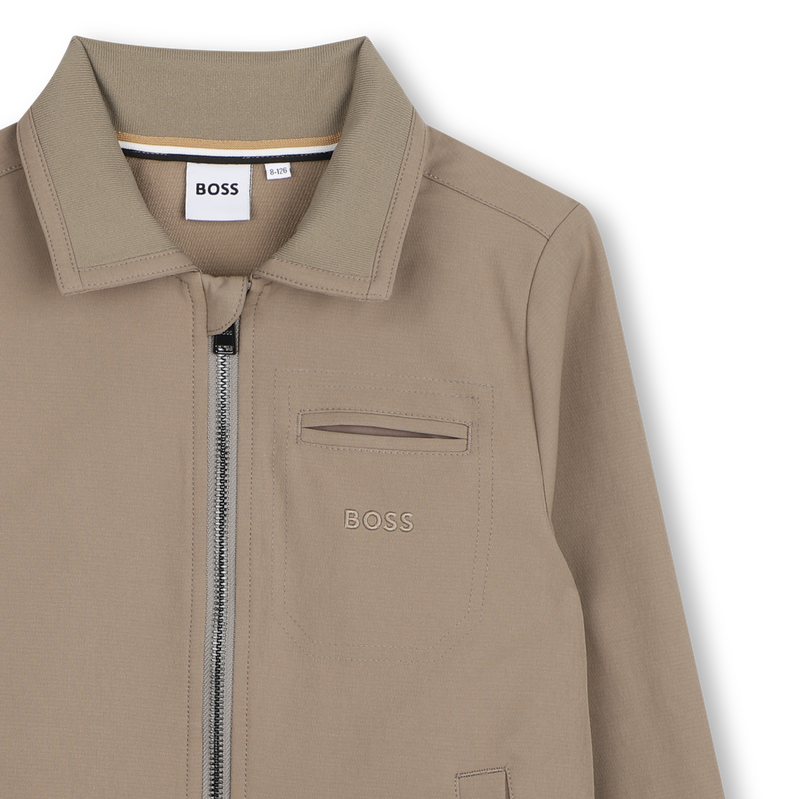 Synthetische stoffen cardigan BOSS 
                        BOY