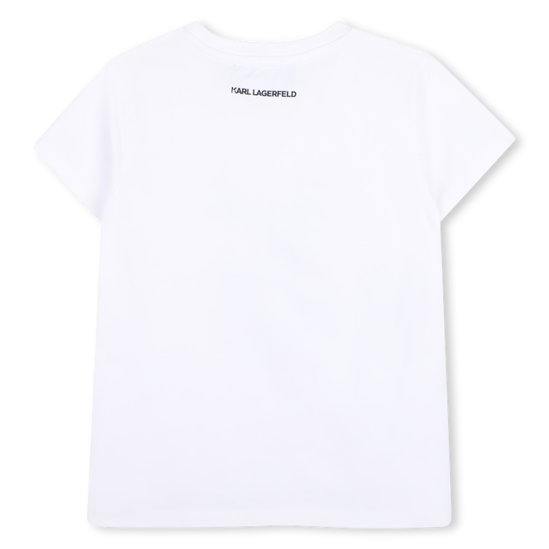 T-shirt met korte mouwen KARL LAGERFELD KIDS 
                        GIRL