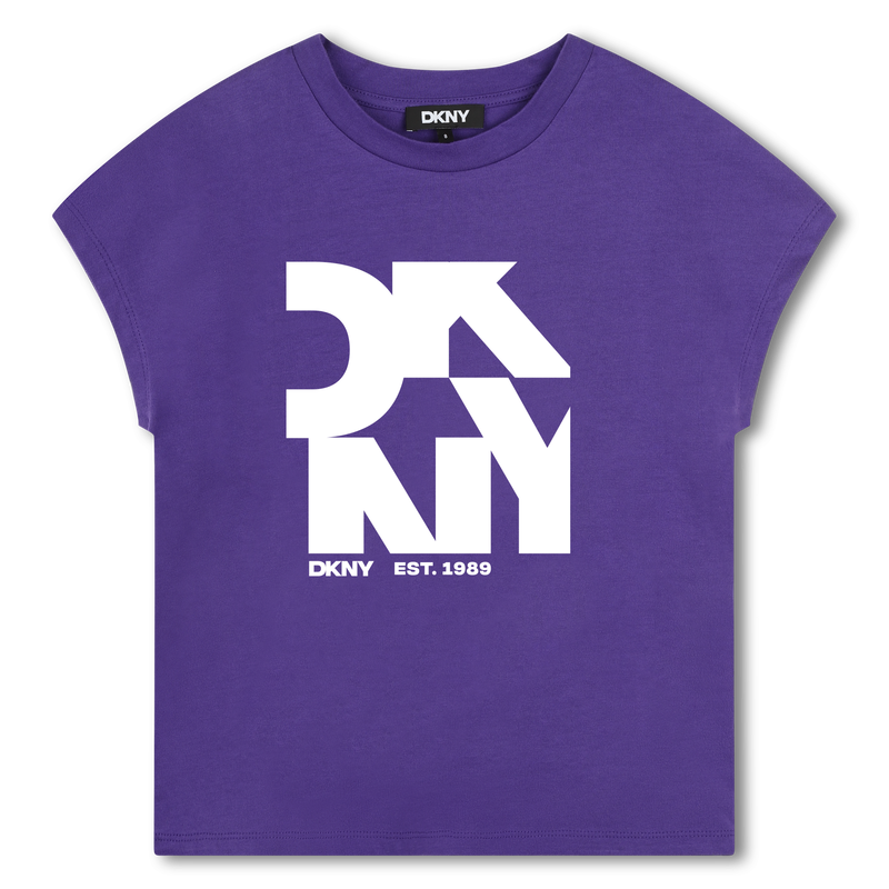 T-shirt met korte mouwen DKNY 
                        GIRL