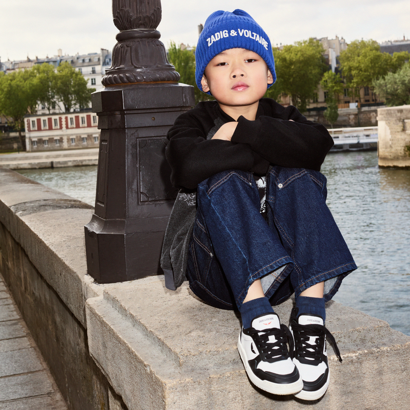 Wijde jeans met sierstiksels ZADIG & VOLTAIRE 
                        BOY