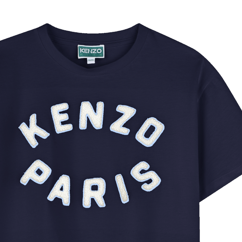 Katoenen T-shirt korte mouw KENZO KIDS 
                        UNISEX