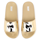 Lichtgewicht metallic slippers DKNY 
                    MEISJE
