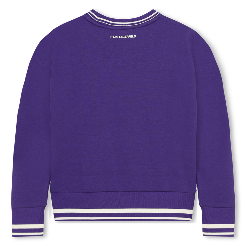 Sweatshirt met print KARL LAGERFELD KIDS 
                        GIRL