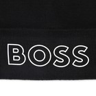 Gebreide muts met logo BOSS 
                    BOY