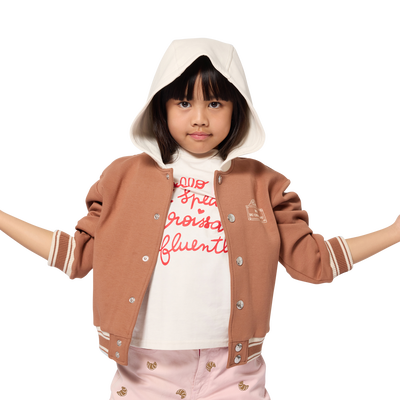 T-shirt met korte mouwen KIDS AROUND GIRL