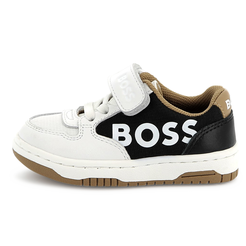 Leren sneakers in drie kleuren BOSS 
                        BOY