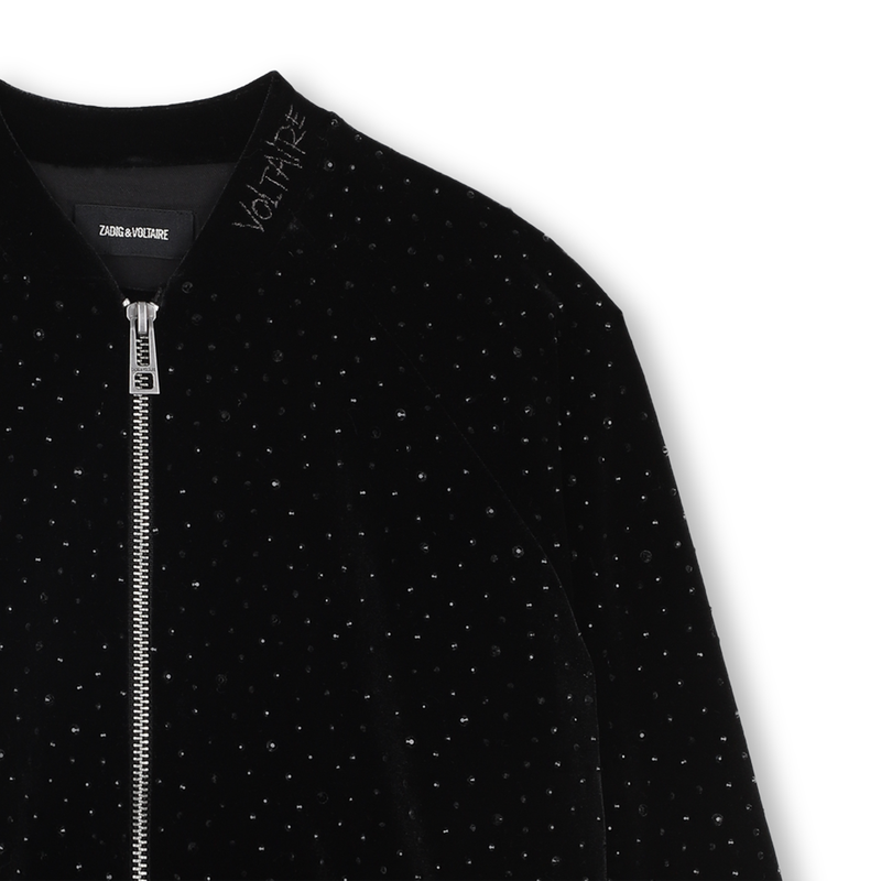 Fluwelen jasje ZADIG & VOLTAIRE 
                        GIRL