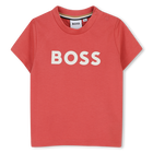 T-shirt met korte mouwen, FRAMBOOS, hi-res
