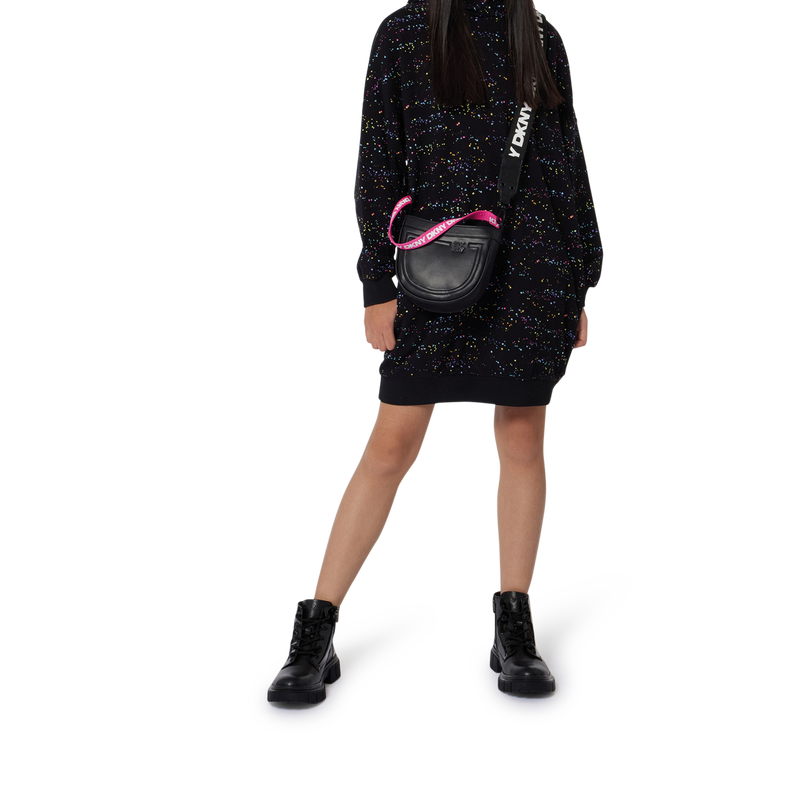 Lederen laarzen met rits DKNY 
                        GIRL