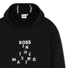 Sweaterjurk met capuchon BOSS 
                    GIRL