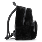 Kleine rugzak gemaakt van donzige fleece KARL LAGERFELD KIDS 
                    GIRL