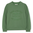 Overgeverfd sweatshirt ZADIG VOLTAIRE 
                    BOY