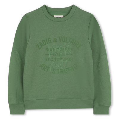 OVERGEVERFD SWEATSHIRT ZADIG & VOLTAIRE BOY