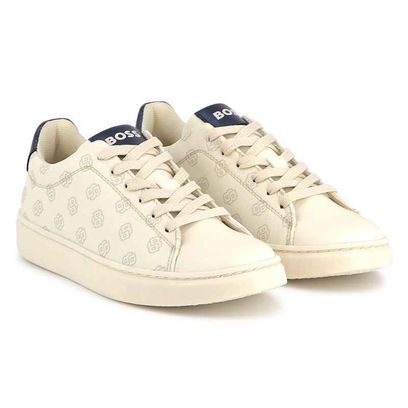 Canvas sneakers met veters BOSS 
                        GIRL