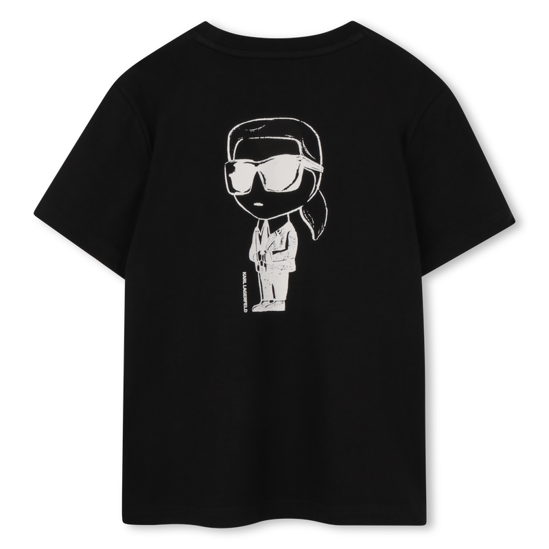 T-SHIRT MET KORTE MOUWEN KARL LAGERFELD KIDS 
                        BOY