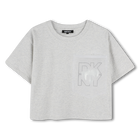 Ruimvallend T-shirt van katoen DKNY 
                    GIRL